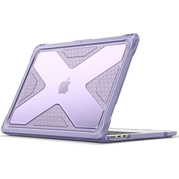 Fintie MacBook Air M2 Sert Kapakl Klf (13.6 in)(2022)-Lilac