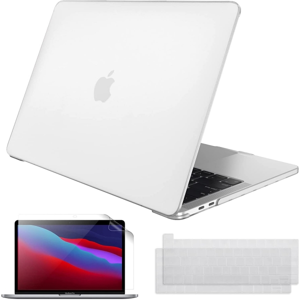 Fintie MacBook Pro effaf Kapakl Klf (13 in)(2022)-Frost Clear