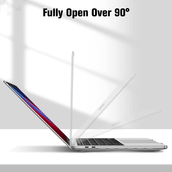 Fintie MacBook Pro effaf Kapakl Klf (13 in)(2022)-Frost Clear