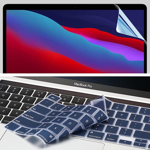 Fintie MacBook Pro effaf Kapakl Klf (13 in)(2022)-Frost Navy