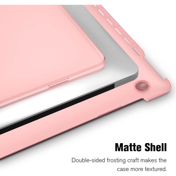 Fintie MacBook Pro effaf Kapakl Klf (13 in)(2022)-Frost Pink