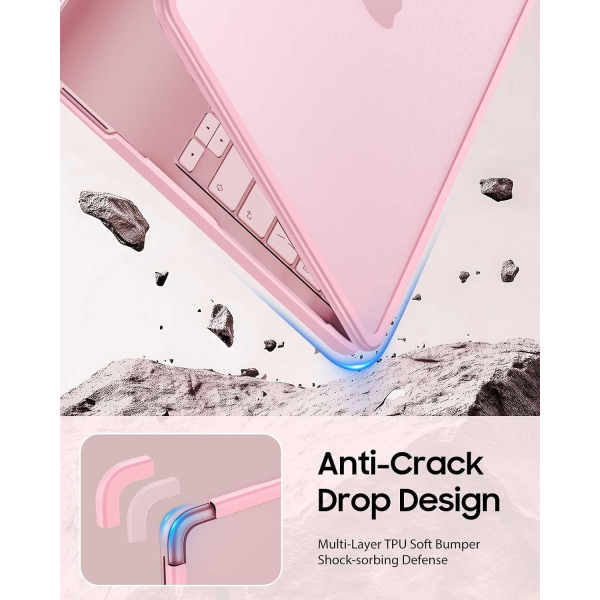 Fintie MacBook Neo Laptop K�l�f�-Blush