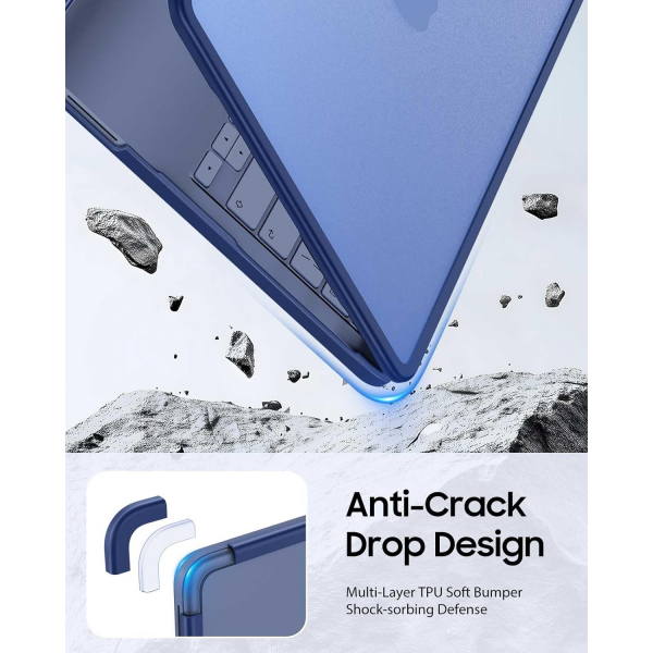 Fintie MacBook Neo Laptop K�l�f�-Indigo