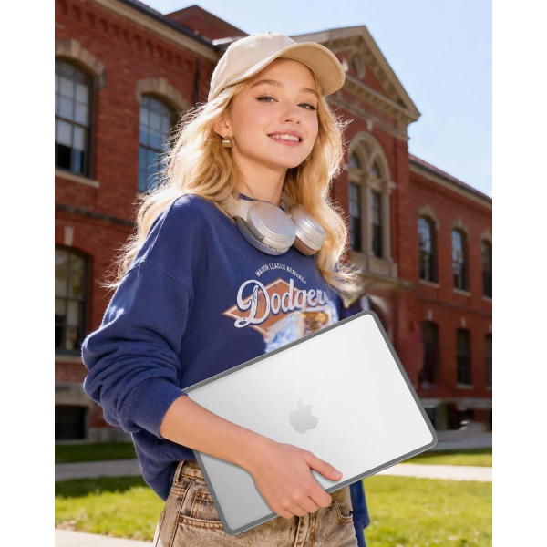 Fintie MacBook Neo Laptop K�l�f�-Gray