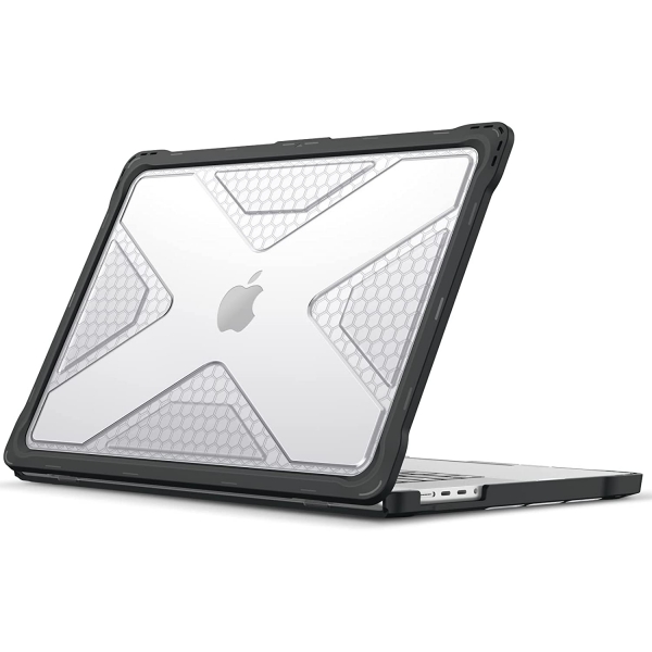 Fintie MacBook Pro M4 16 in Dayankl Klf -Crystal Clear