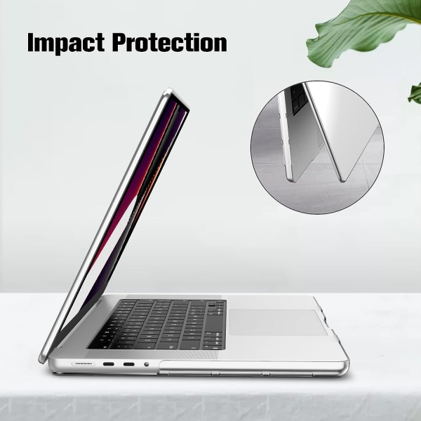 Fintie MacBook Pro effaf Klf(16 in)-Glittering Clear