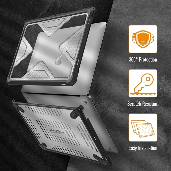 Fintie MacBook Air Koruyucu Klf (13.3 in)(M1)-Black