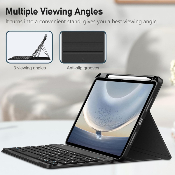 Fintie Apple iPad Pro M4 Klavyeli Klf (11 in)-Composition Book