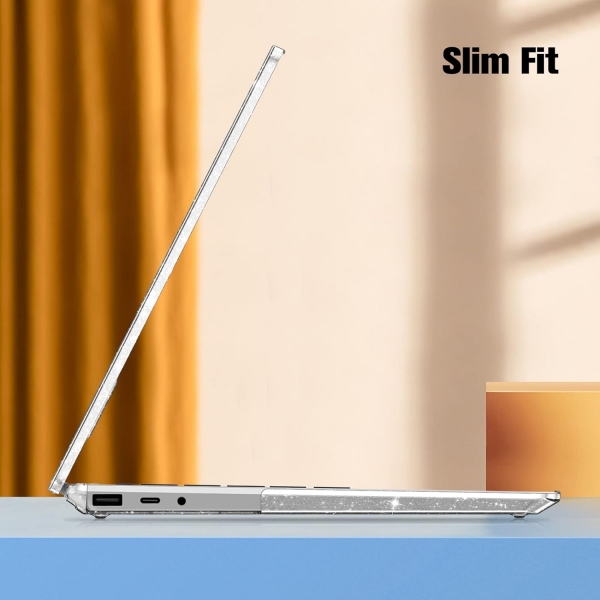 Fintie Microsoft Surface Laptop Go 3 effaf Klf-Glittering Clear
