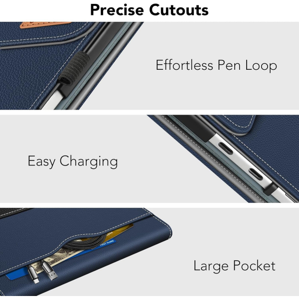 Fintie Microsoft Surface Pro 12 Klf -Navy Black 