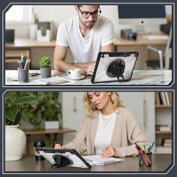 Fintie Microsoft Surface Pro 12 Darbeye Dayankl Klf -Transparent 