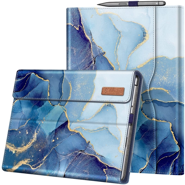 Fintie Microsoft Surface Pro 8 Business Standl Klf (13 in)-Ocean Marble