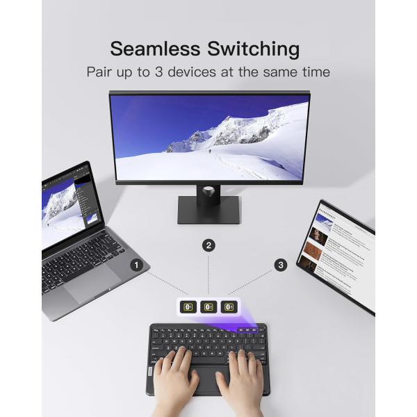 Inateck KB01103 iOS Uyumlu Bluetooth Klavye 