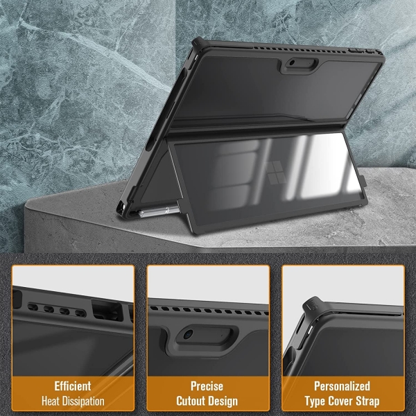 Fintie Microsoft Surface Pro 9/10/11 Klf (13 in)-Black