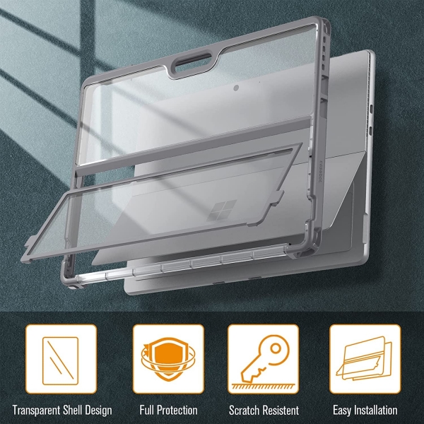 Fintie Microsoft Surface Pro 9/10/11 Klf (13 in)-Gray