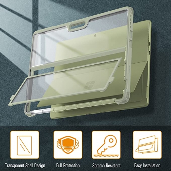 Fintie Microsoft Surface Pro 9/10/11 Klf (13 in)-Green