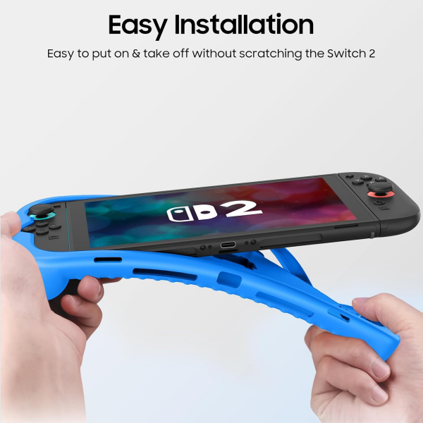 Fintie Nintendo Switch 2 Darbeye Dayankl Klf-Blue