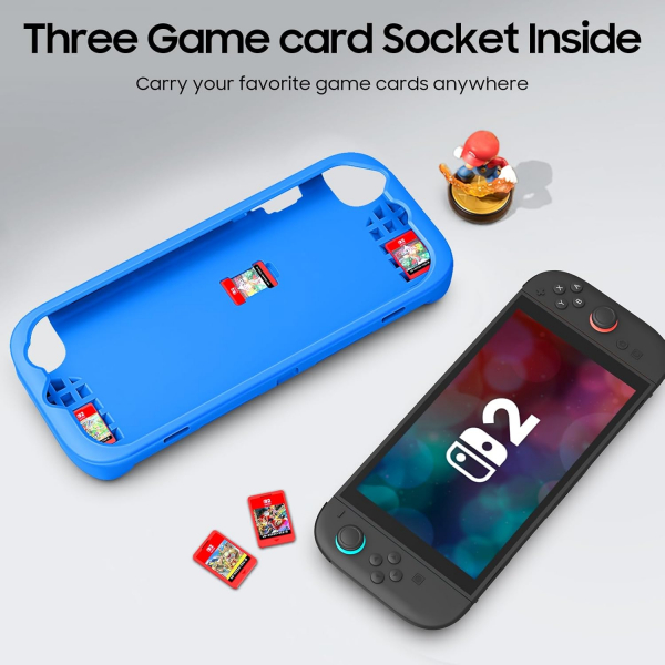 Fintie Nintendo Switch 2 Darbeye Dayankl Klf-Blue