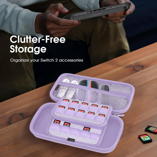Fintie Nintendo Switch 2 Tama antas-Purple