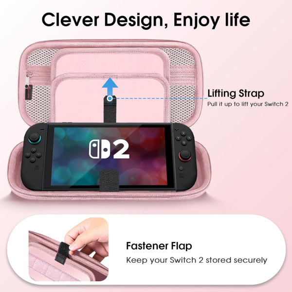 Fintie Nintendo Switch 2 Tama antas-Rose Gold