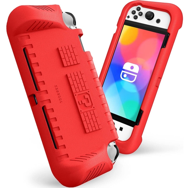 Fintie Nintendo Switch OLED Klf-Red