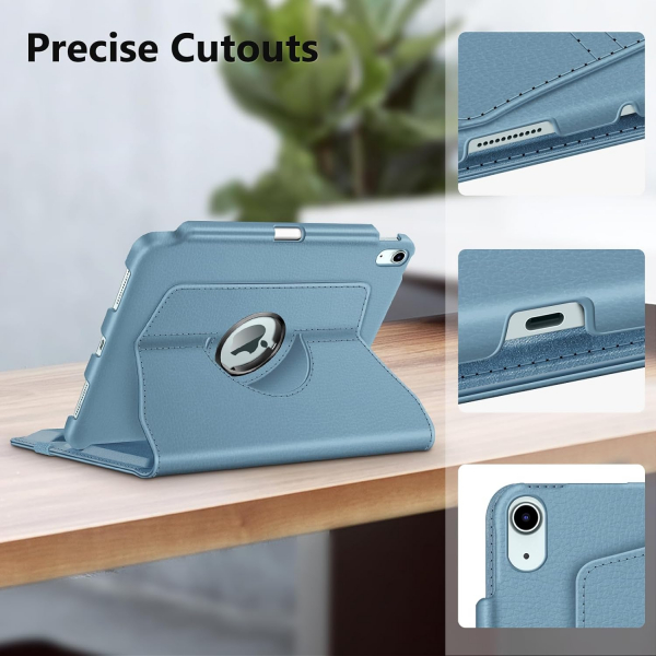 Fintie Rotating iPad Air Klf (13 in)-Ocean Blue