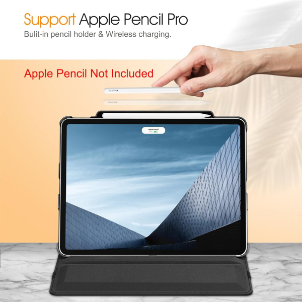 Fintie Rotating iPad Pro Klf (13 in)-Black