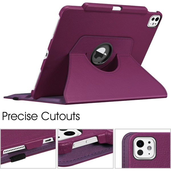 Fintie Rotating iPad Pro Klf (13 in)-Purple