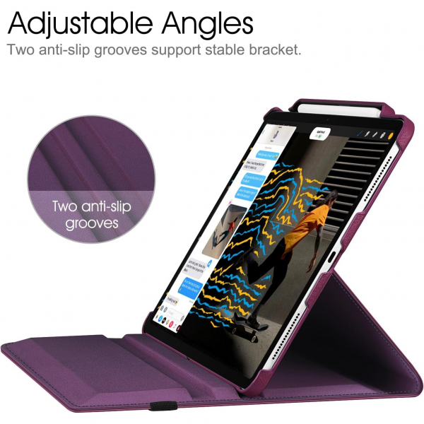 Fintie Rotating iPad Pro Klf (13 in)-Purple