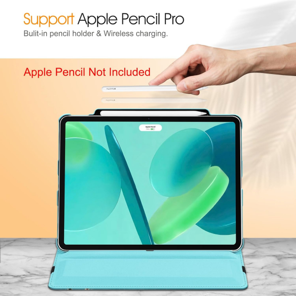 Fintie Rotating iPad Pro Klf (13 in)-Blossom