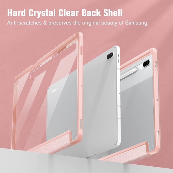Fintie Samsung Galaxy S7 FE Klf (12.4 in)-Rose Gold