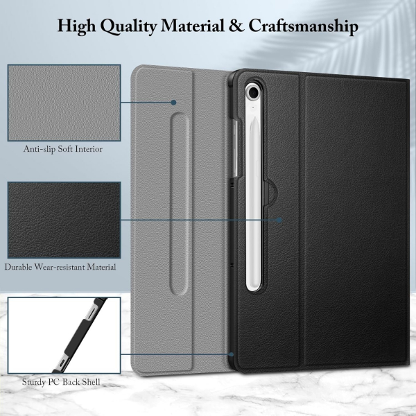 Fintie Samsung Galaxy Tab S10 FE Klavyeli Klf-Gray