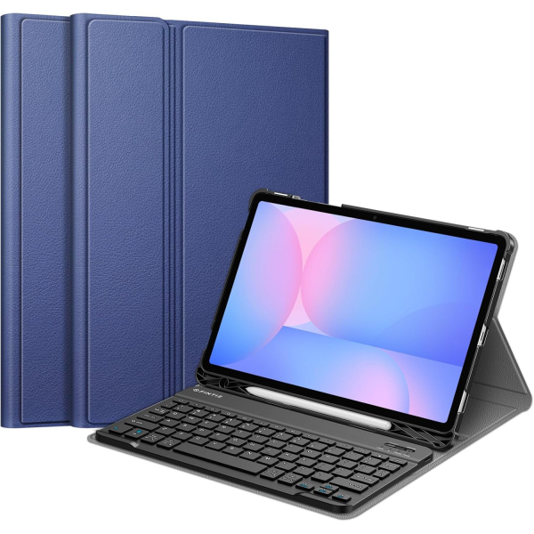 Fintie Samsung Galaxy Tab S10 FE Klavyeli Klf-Navy