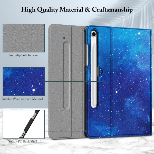 Fintie Samsung Galaxy Tab S10 FE Klavyeli Klf-Starry Sky