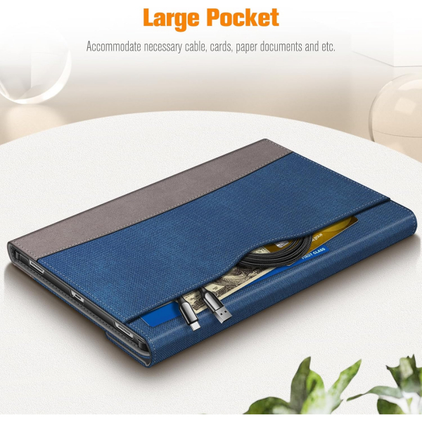Fintie Samsung Galaxy Tab S10 Plus Standl Klf-Denim Indigo