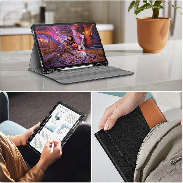 Fintie Samsung Galaxy Tab S10 Plus Standl Klf-Black 