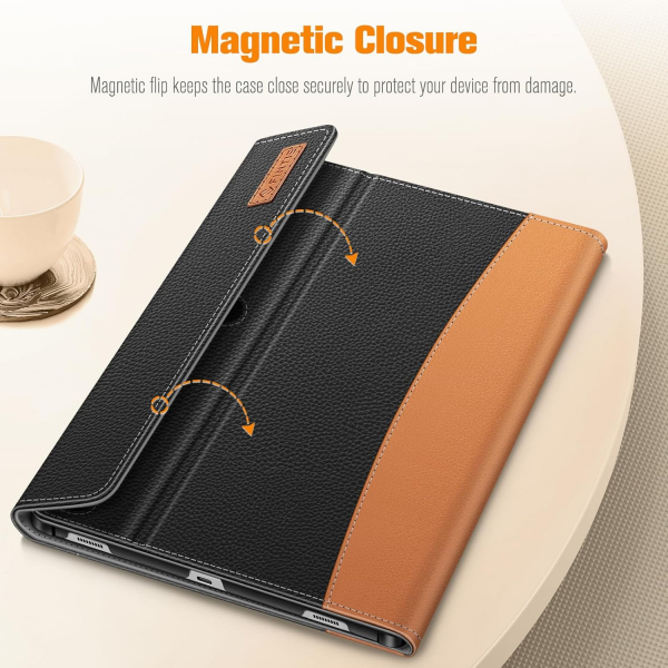 Fintie Samsung Galaxy Tab S10 Plus Standl Klf-Black 