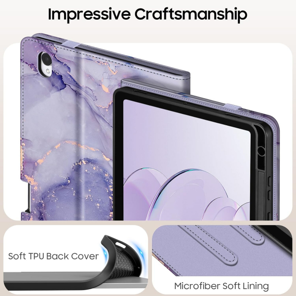 Fintie Samsung Galaxy Tab S11 Klf-Lilac Marble