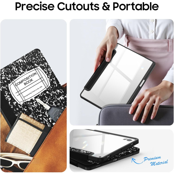 Fintie Samsung Galaxy Tab S11 Slim Klf -Composition Book
