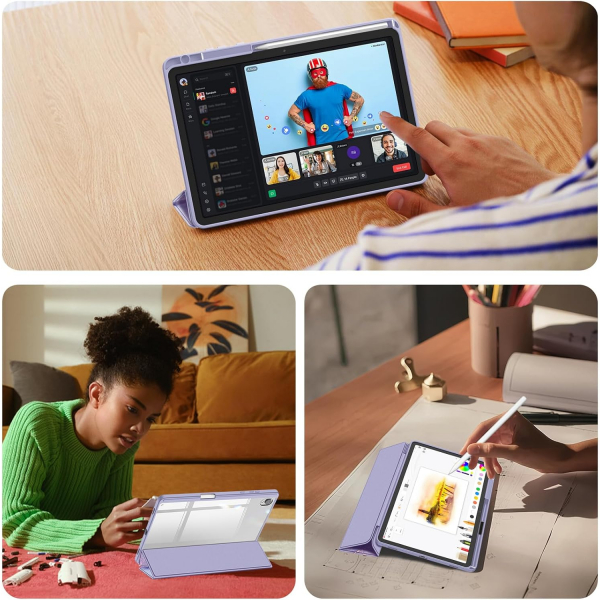 Fintie Samsung Galaxy Tab S11 Slim Klf -Lilac Marble