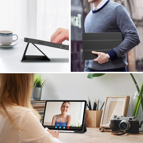 ProCase Samsung Galaxy Tab S11 Standl Klf -Black