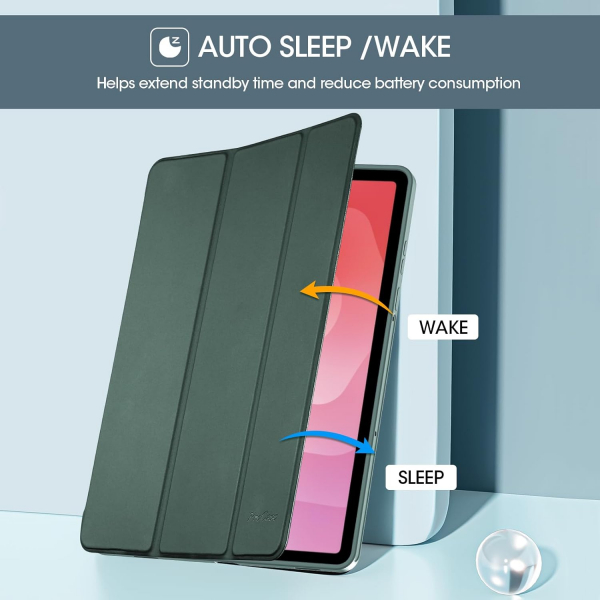 ProCase Samsung Galaxy Tab S11 Standl Klf -Mgreen