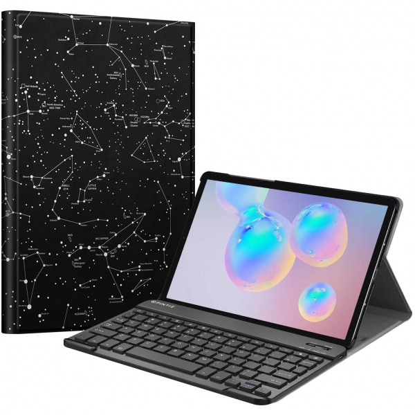 Fintie Samsung Galaxy Tab S6 Klavyeli Klf (10.5 in)-Constellation