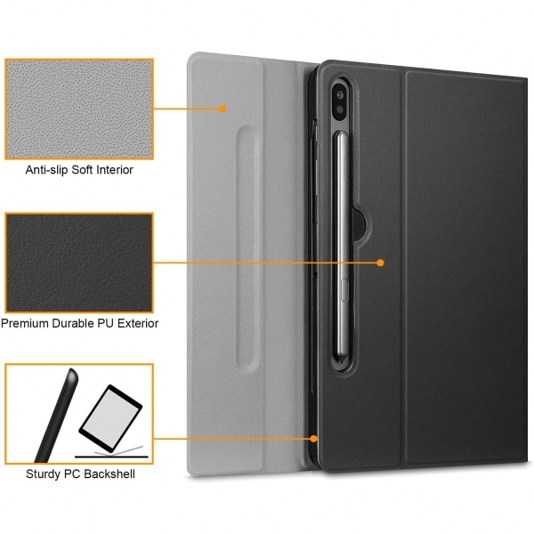 Fintie Samsung Galaxy Tab S6 Klavyeli Klf (10.5 in)-Black