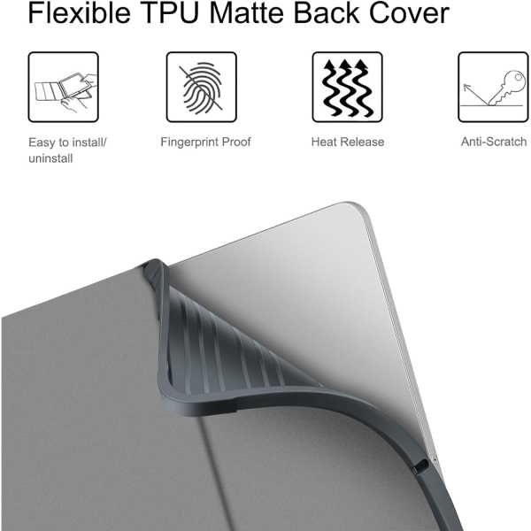 Fintie Manyetik iPad Pro Klavyeli Klf (13 in)-Gray