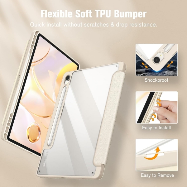 Fintie Samsung Galaxy Tab S9/ FE effaf Klf-Starlight
