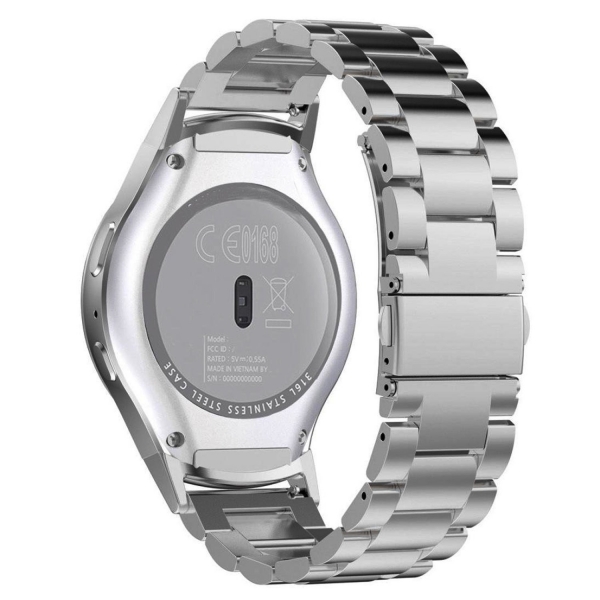 Fintie Samsung Gear S2 Solid Paslanmaz elik Kay-Silver