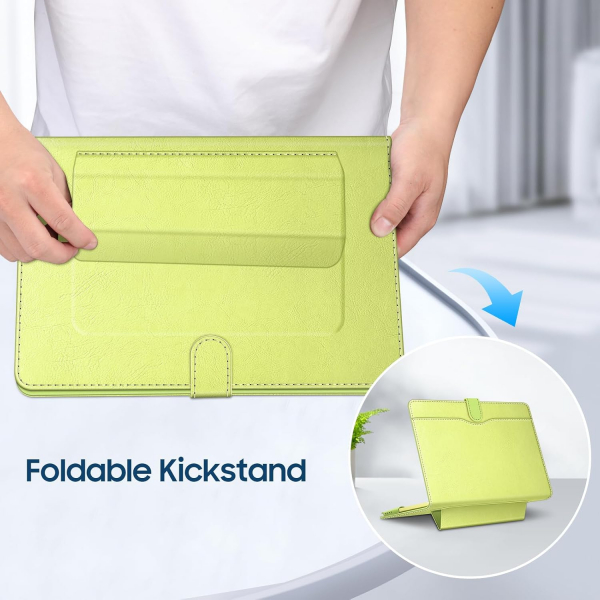 Fintie Standl� Deri MacBook Neo Laptop K�l�f�-Citrus