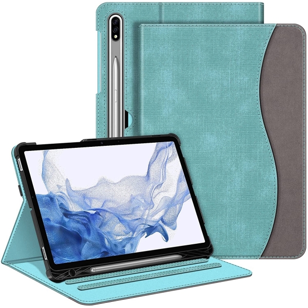 Fintie Standl Samsung Galaxy Tab S8 Klf (11 in) -Z- Turquoise