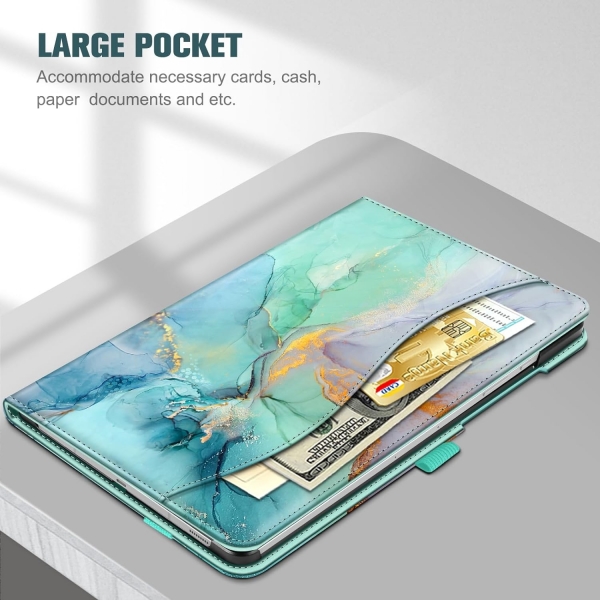 Fintie Standl Galaxy Tab S9/S9 FE Klf  -Marble